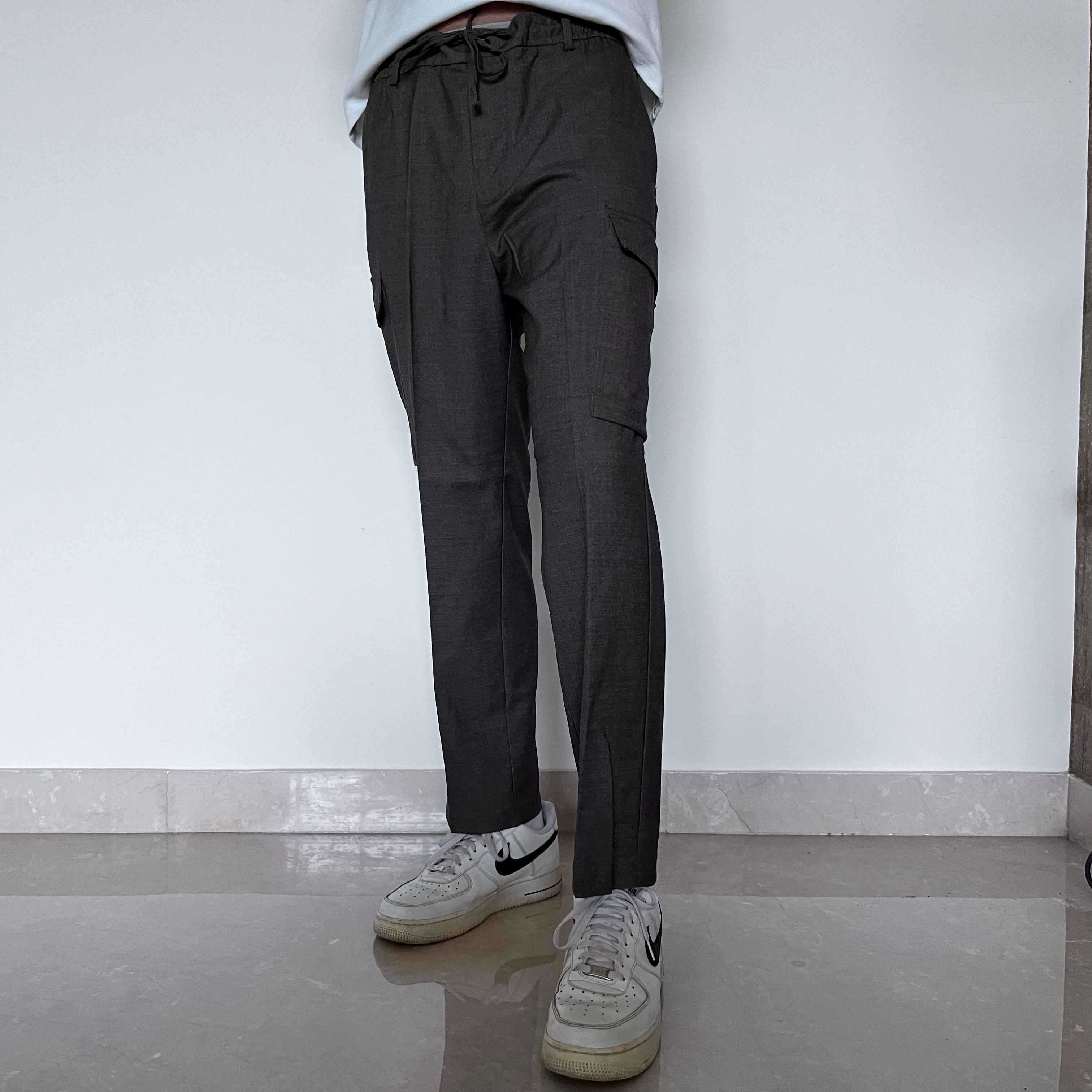 NWT Zara pants men's 29 pleated linen cotton India | Ubuy
