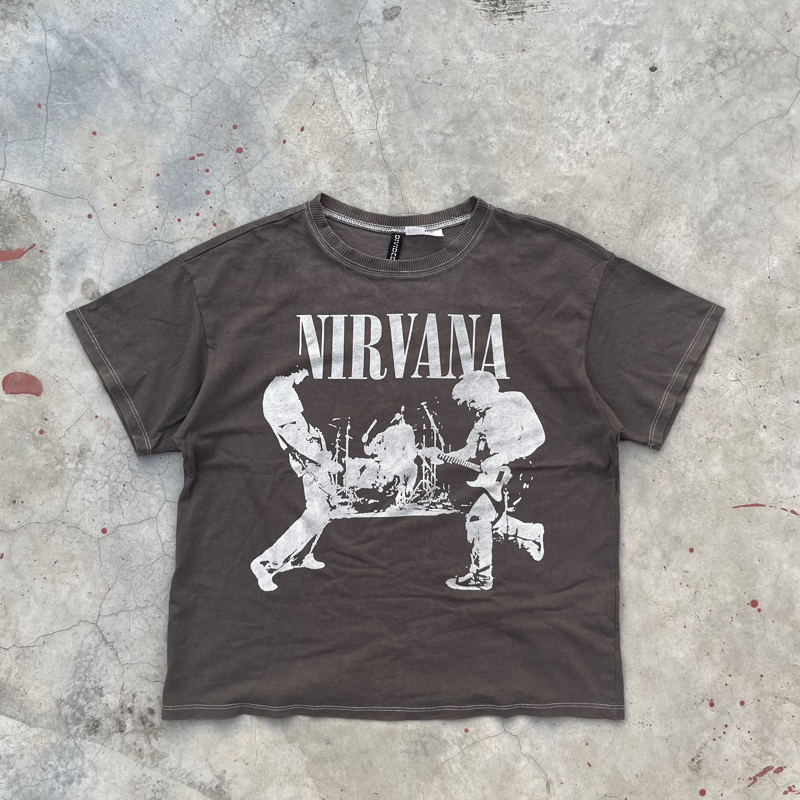 h&m nirvana shirt