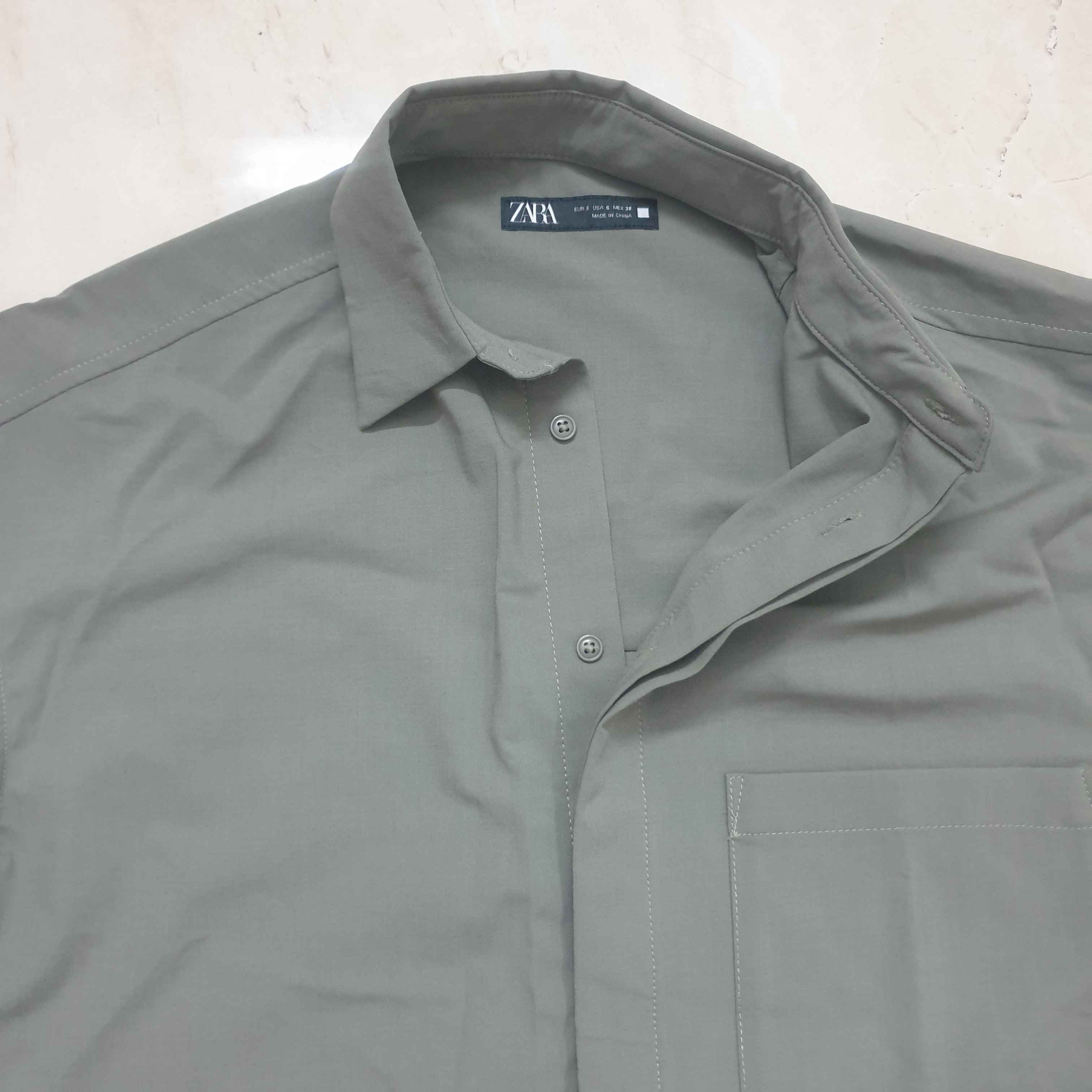 ZARA MAN oversized shirt in