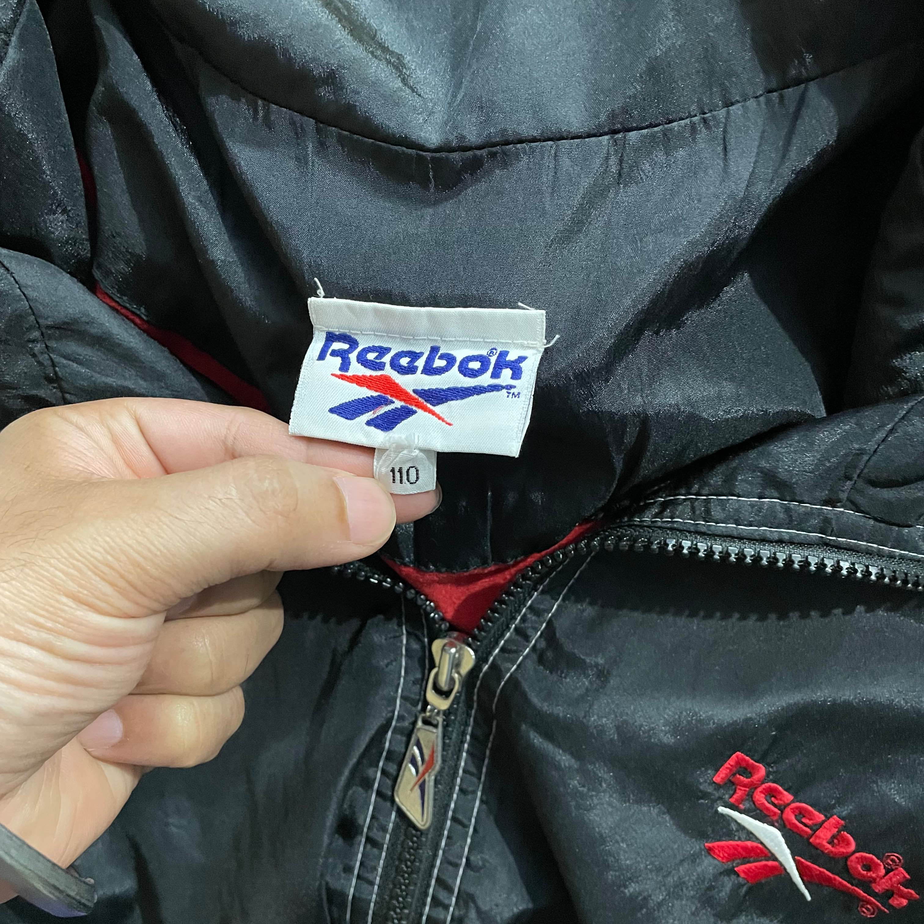 Vintage reebok 2024 windbreaker jacket