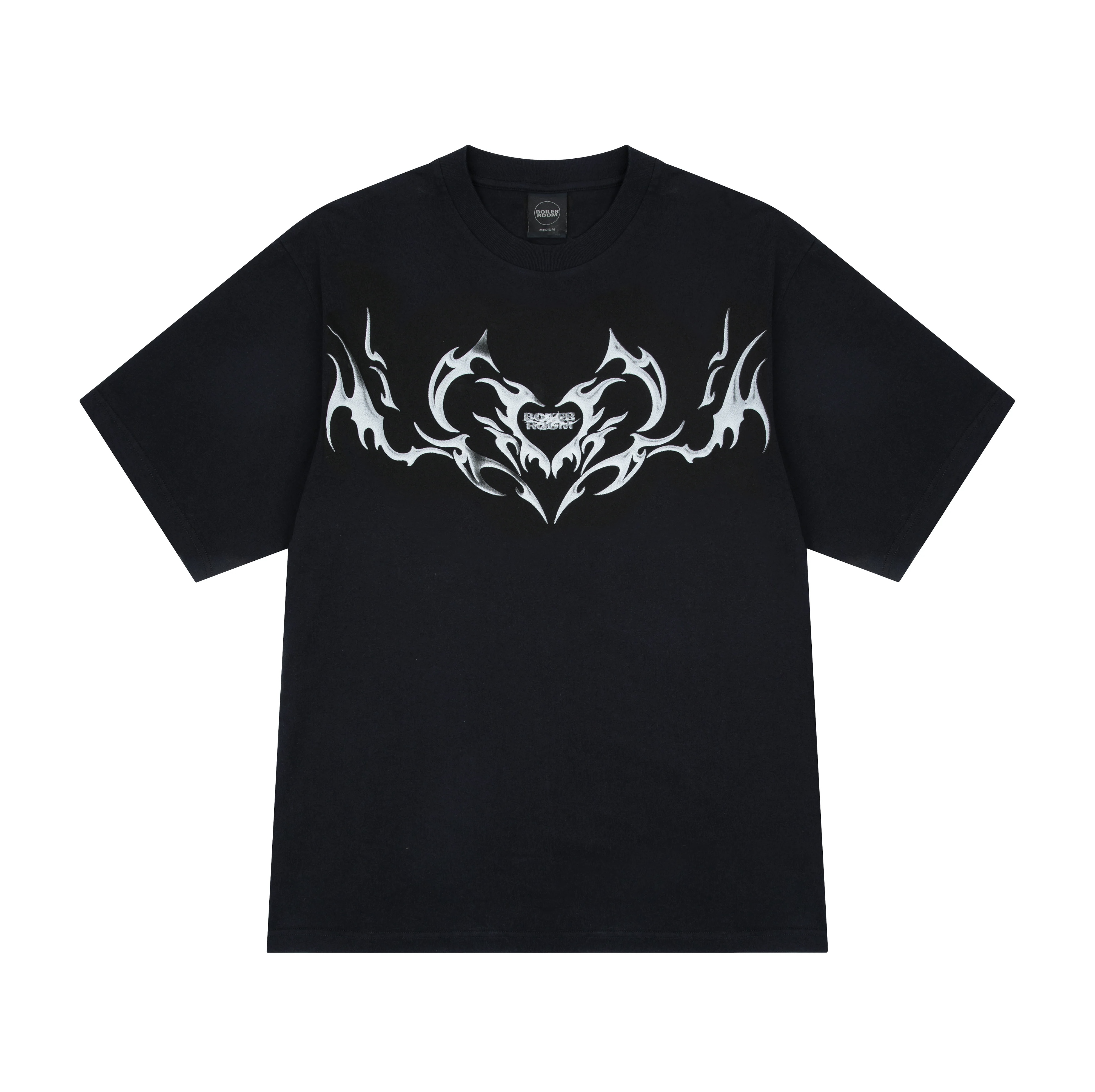 Boiler Room Tribal T-Shirt Black