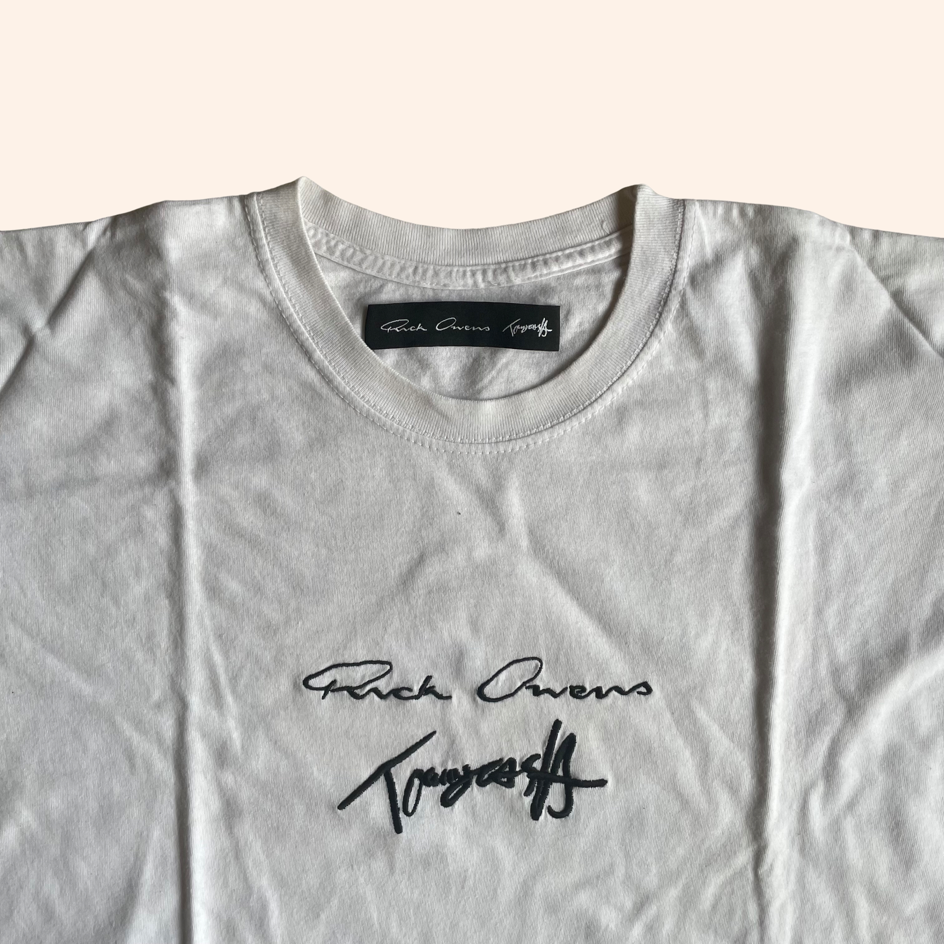 RICK OWENS ×  CASH Used Tommy Cash x Rick Owens Hoodie Hot Pink (test