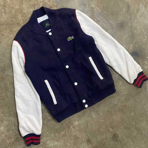 Men's Lacoste Colour-Block Short Blend Wool Varsity Jacket - Men's Jackets  & Coats - New In 2024 | Lacoste